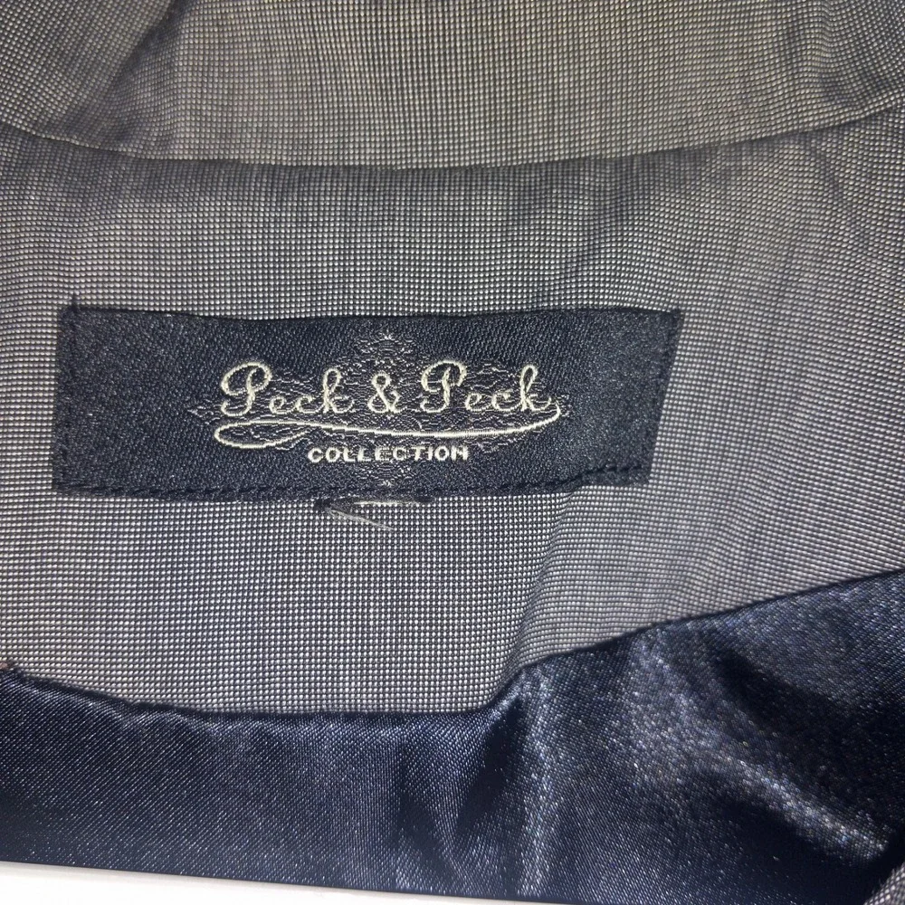 Peck & Peck Women's Blazer Gray Size‎ 16 Petite